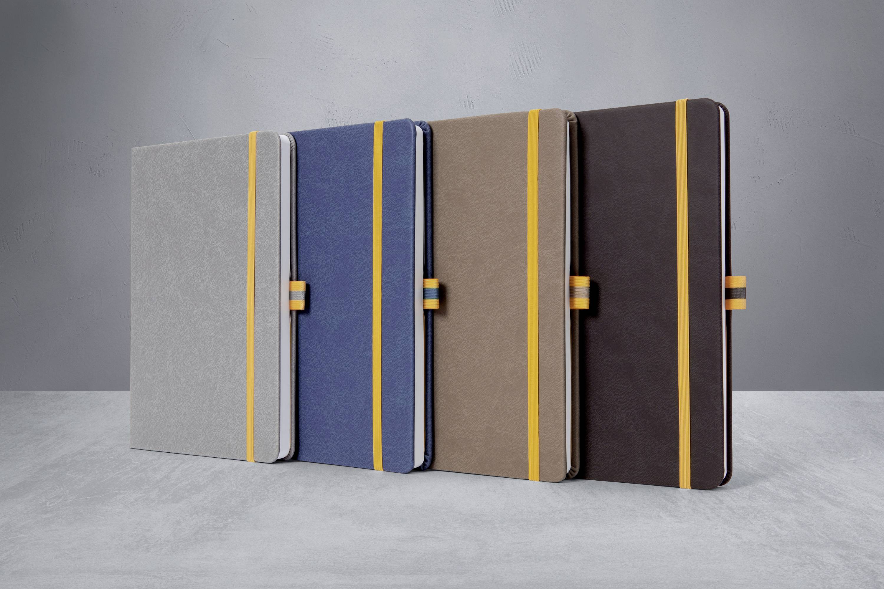 Sigel linescape LS106 Notizbuch kariert Dunkelgrau Anzahl der Blätter: 88 DIN A5hoch