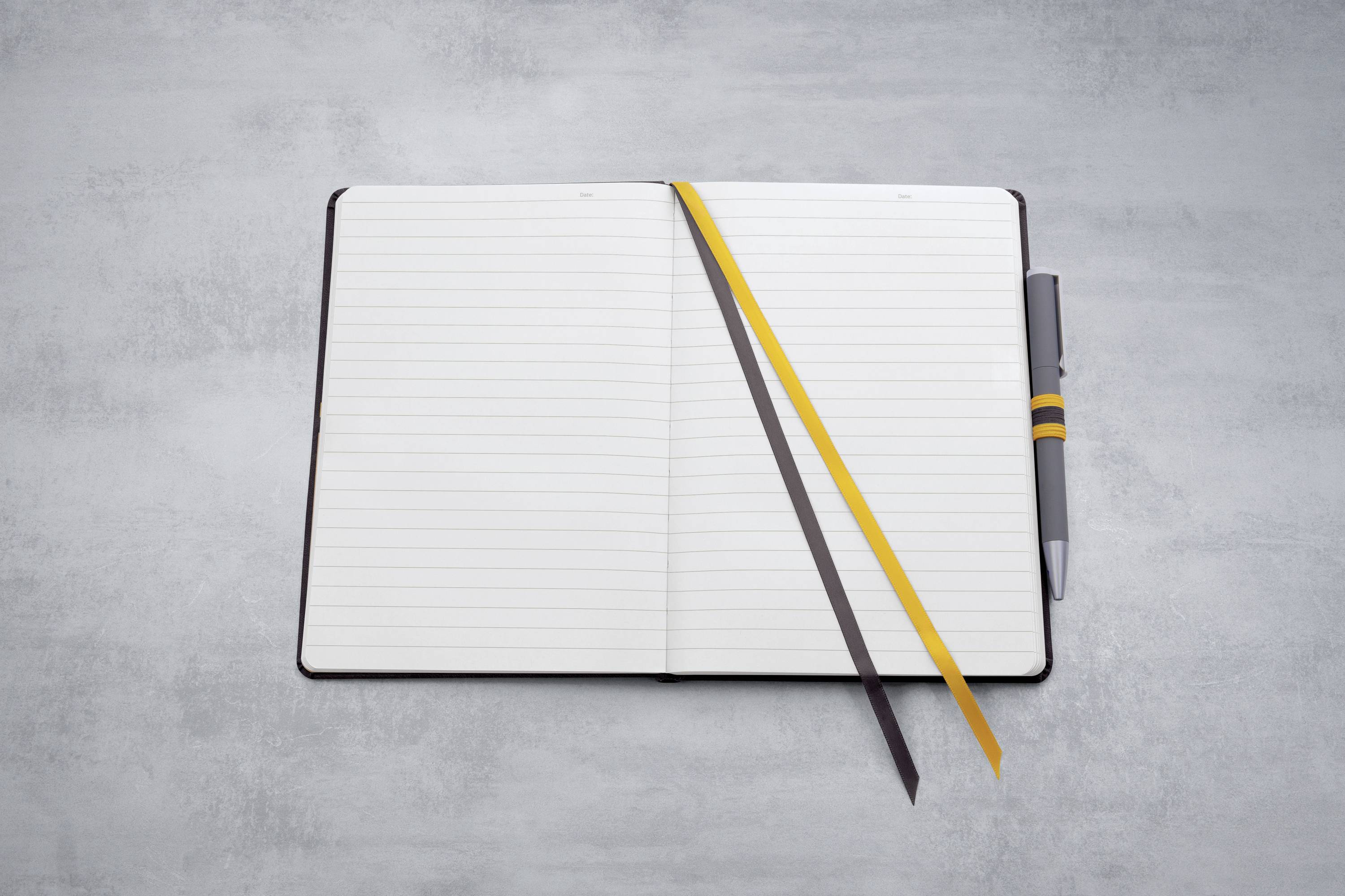 Sigel linescape LS107 Notizbuch liniert Dunkelgrau Anzahl der Blätter: 88 DIN A5hoch