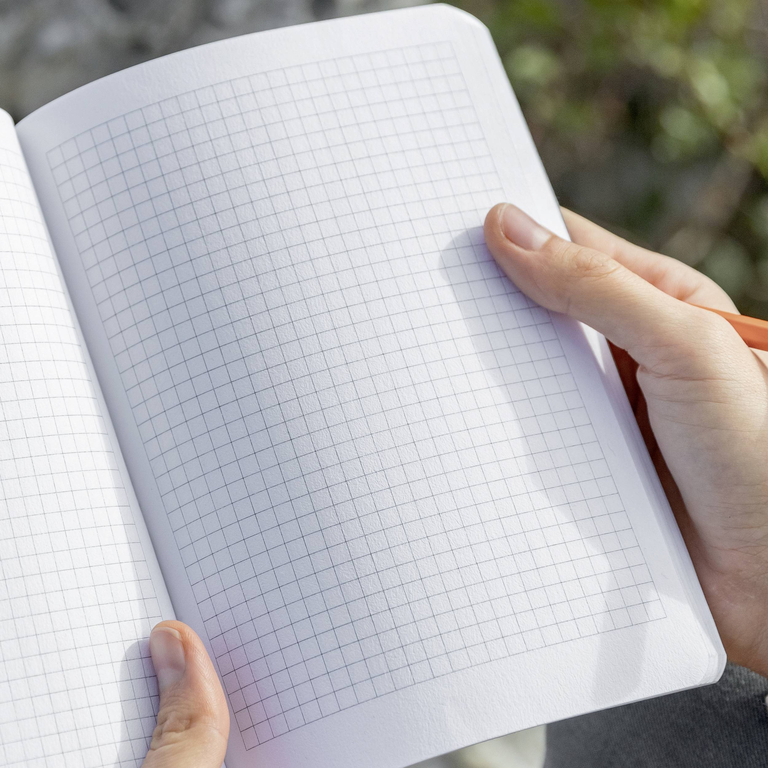 Sigel Re-Up RU100 Notizbuch kariert Hellgrau Anzahl der Blätter: 50 DIN A5hoch