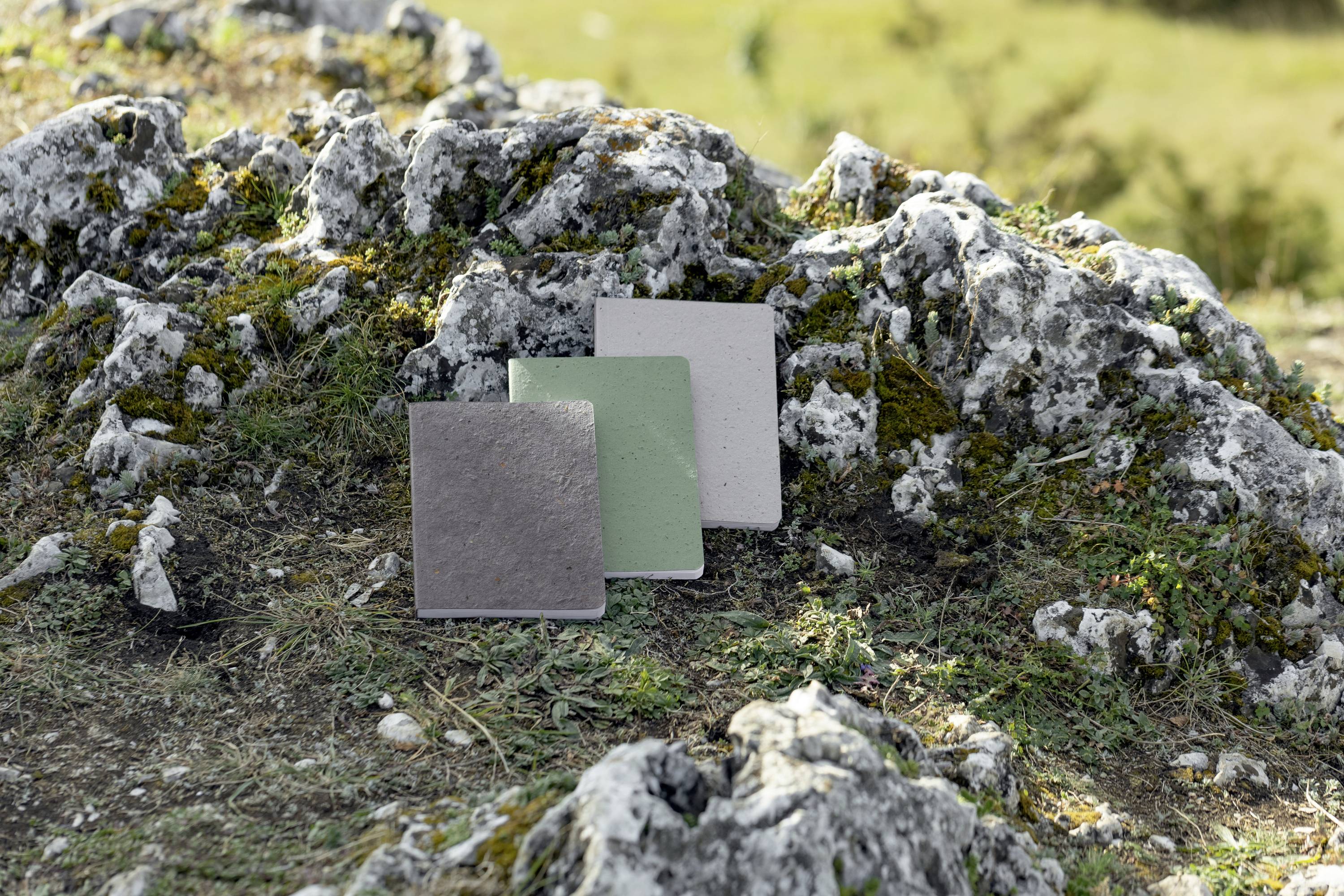 Sigel Re-Up RU100 Notizbuch kariert Hellgrau Anzahl der Blätter: 50 DIN A5 hoch