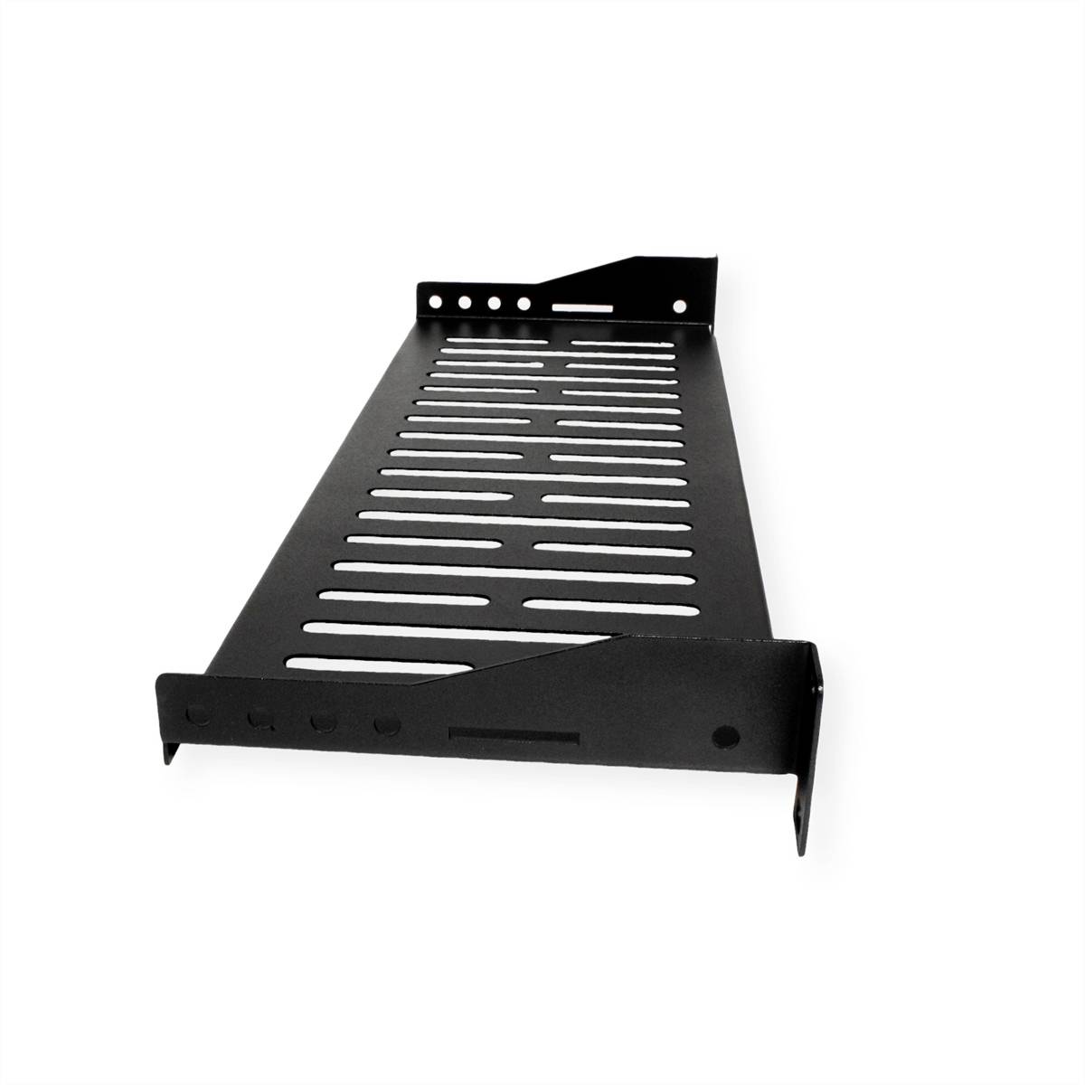 Value 26.99.0400 19 Zoll Einschub 2 HE Schwarz