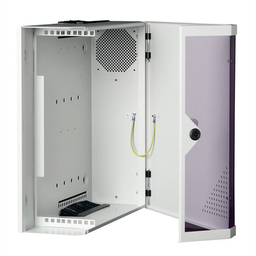 Apranet 19 Zoll Wandgehäuse (B x H x T) 610 x 550 x 340mm 6 HE Lichtgrau (RAL 7035)