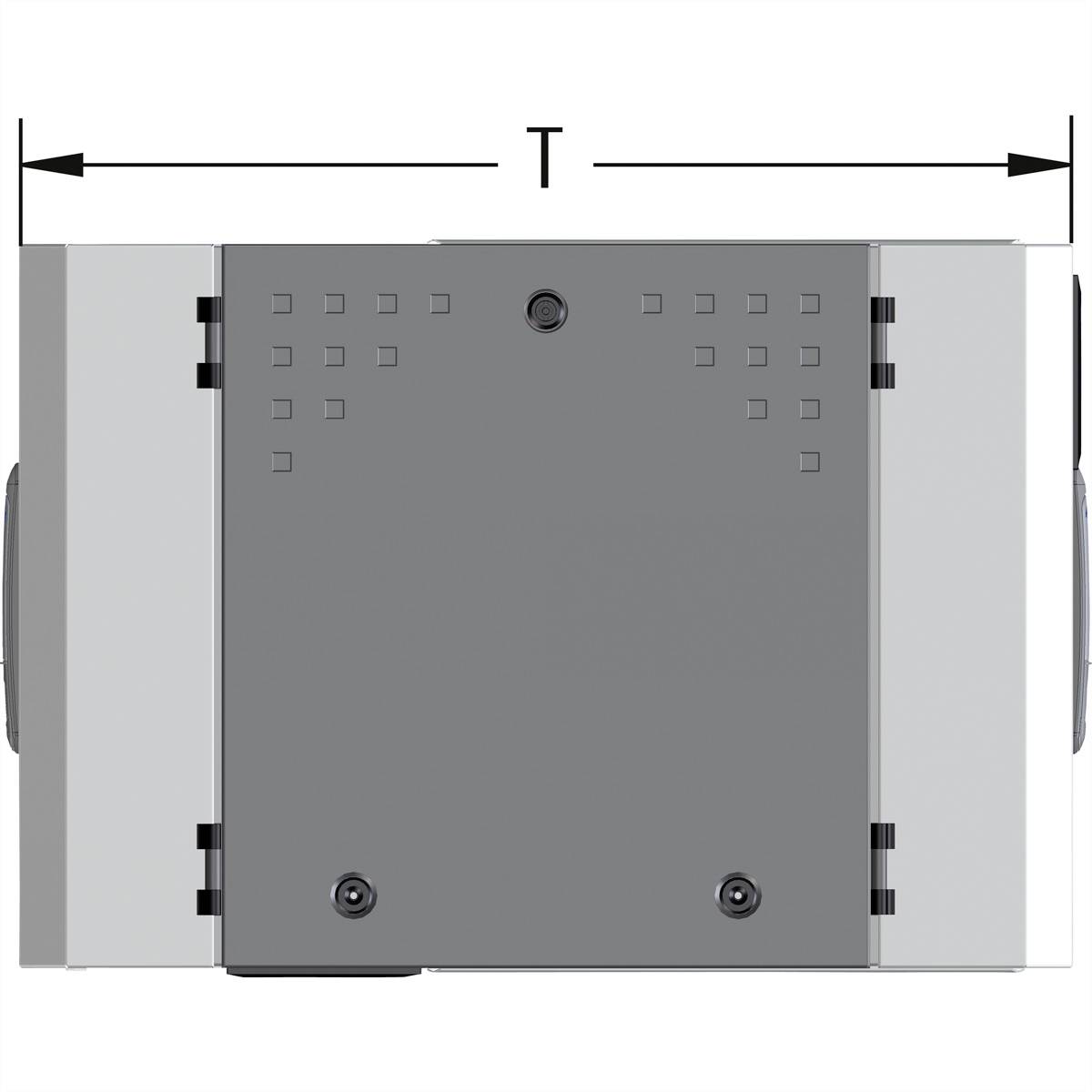 Apranet 19 Zoll Wandgehäuse (B x H x T) 560 x 275 x 840mm 4 HE Lichtgrau (RAL 7035)