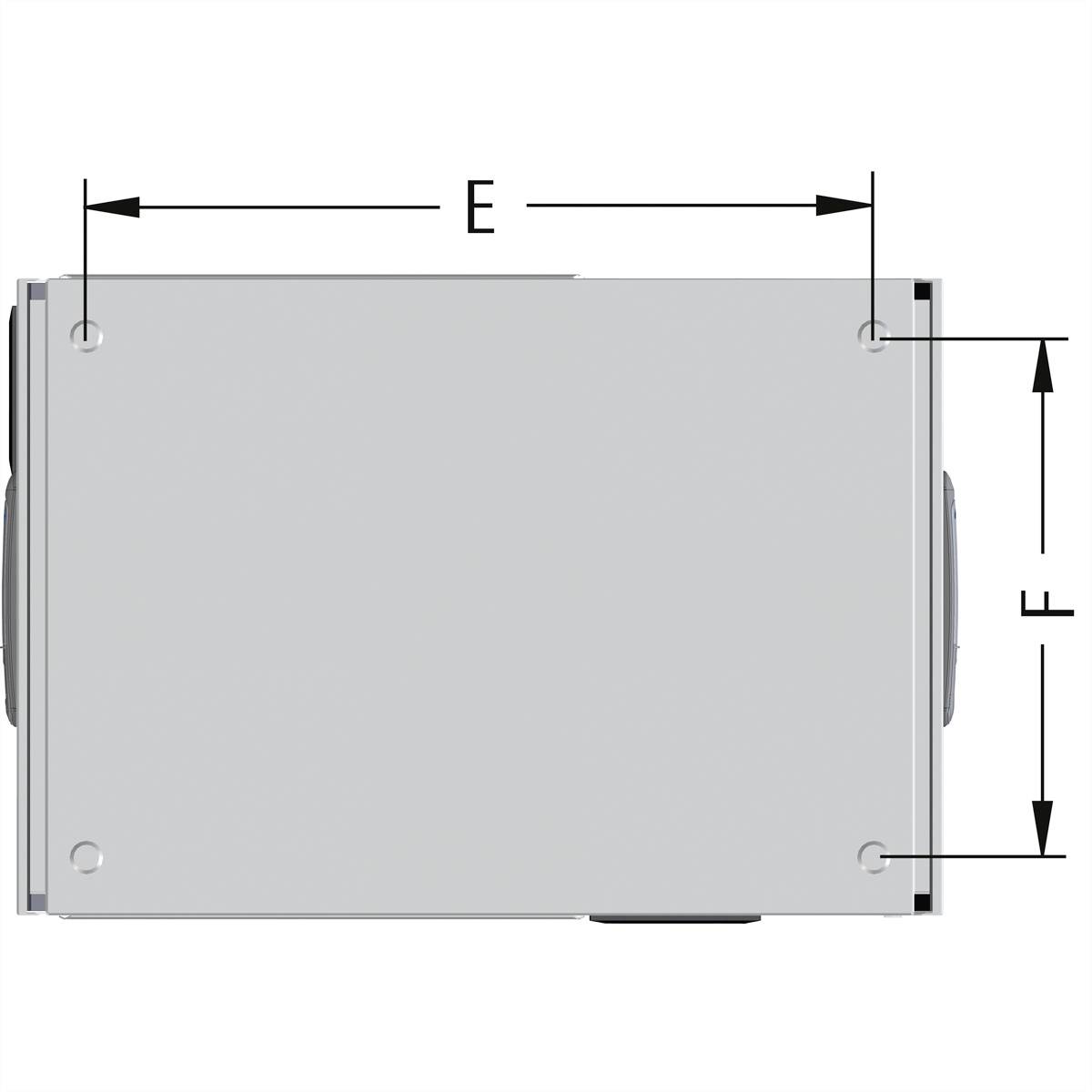 Apranet 19 Zoll Wandgehäuse (B x H x T) 560 x 365 x 840mm 6 HE Lichtgrau (RAL 7035)
