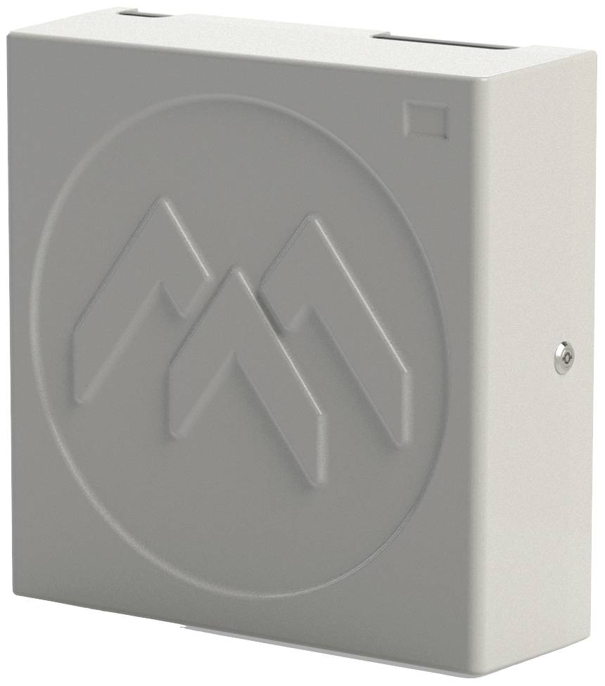 Apranet 26501040 19 Zoll 19 Zoll Wandgehäuse 3 HE Lichtgrau (RAL 7035)