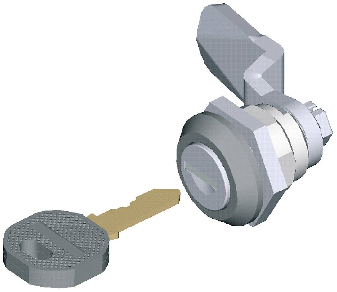 Apranet 26501041 19 Zoll Netzwerkschrank-Schließsystem