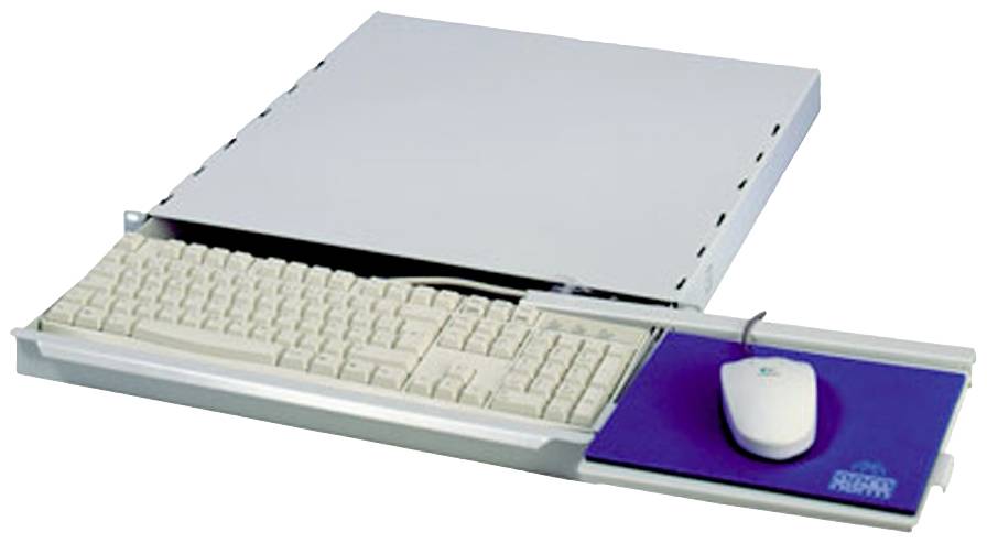 Apranet 26510037 19 Zoll Netzwerkschrank-Einschubsystem 1 HE Lichtgrau