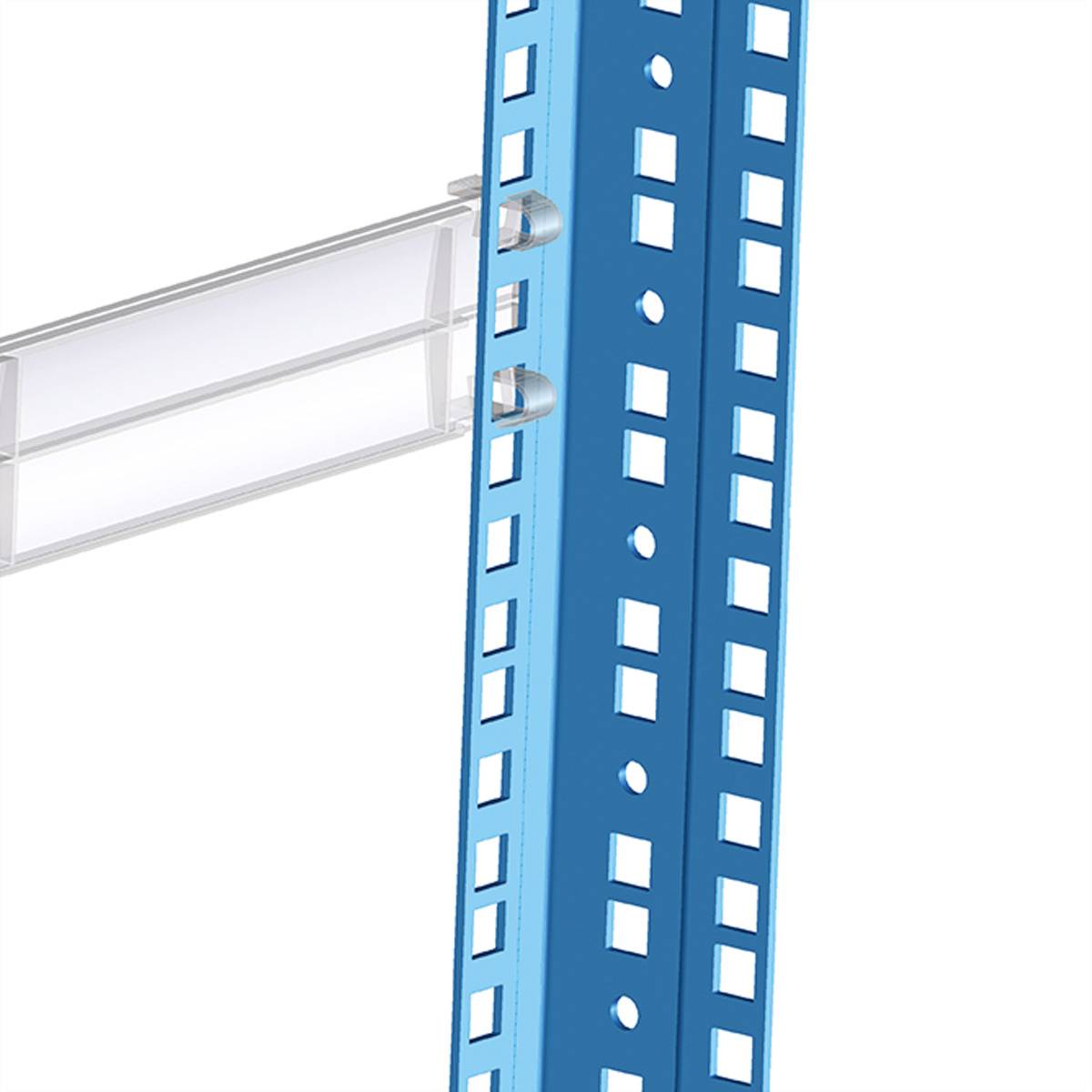 Apranet 26510291 19 Zoll Netzwerkschrank-Blindabdeckung Lichtgrau (RAL 7035)