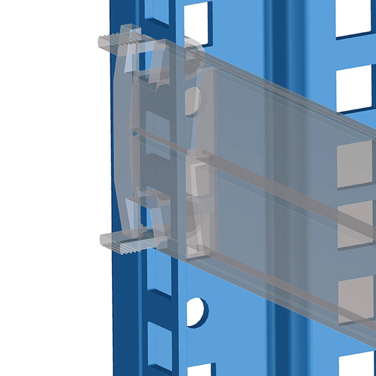 Apranet 26510292 19 Zoll Netzwerkschrank-Blindabdeckung Anthrazit