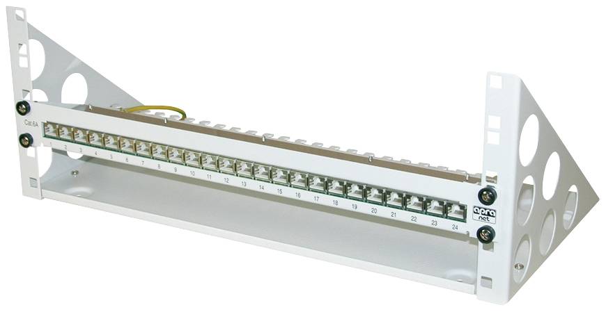 Apranet 26510498 19 Zoll Rackeinbausatz 4 HE Lichtgrau