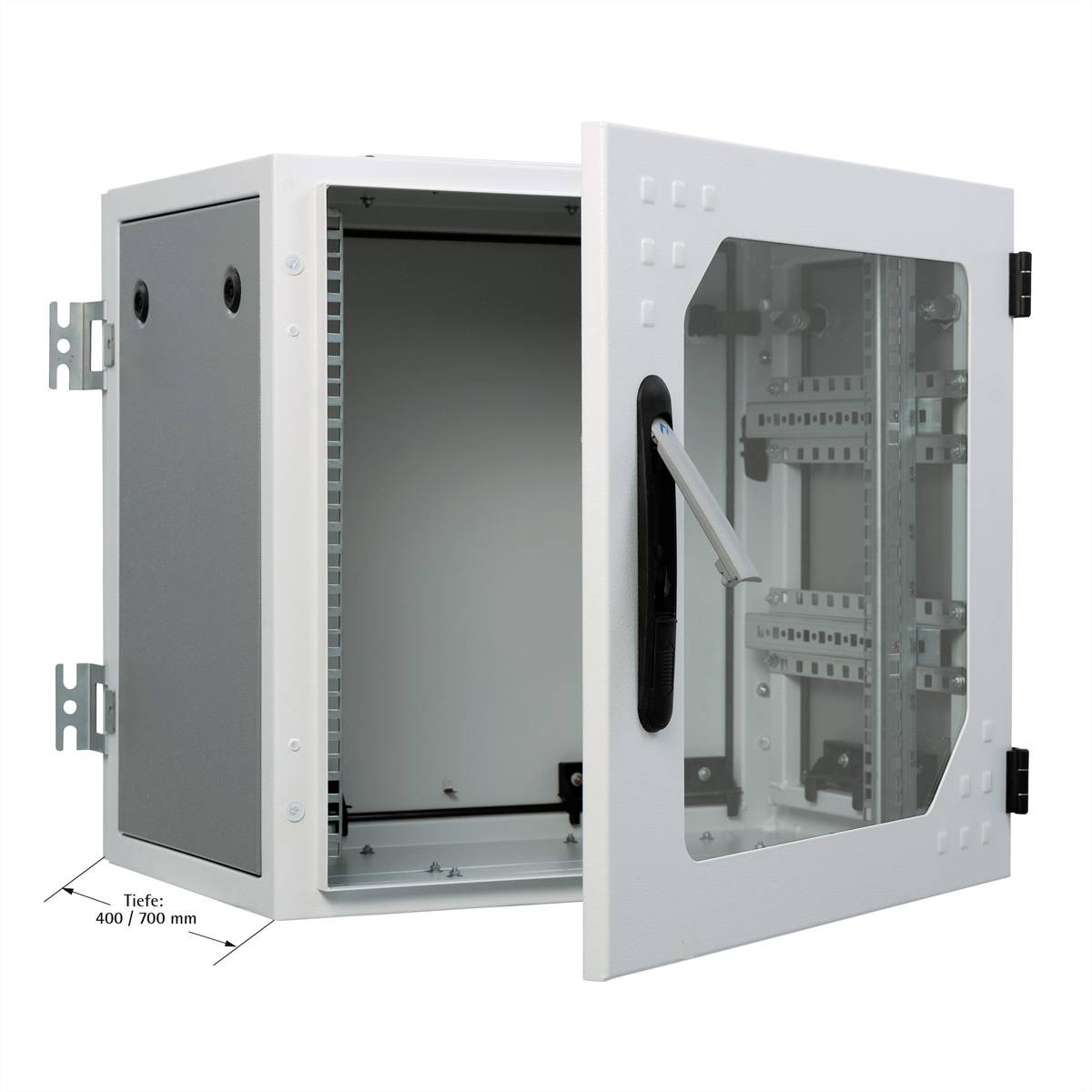 Apranet 19 Zoll Wandgehäuse (B x H x T) 750 x 600 x 700mm 15 HE Lichtgrau (RAL 7035)