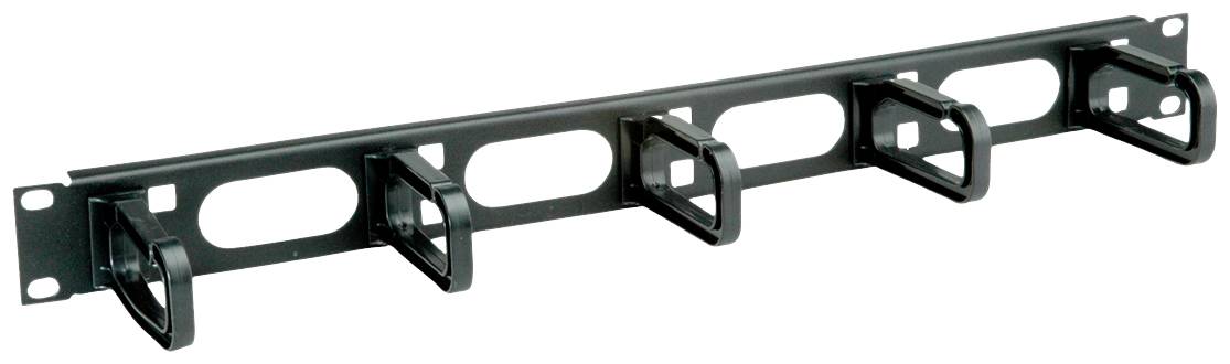 Conteg 26205082 19 Zoll Netzwerkschrank-Kabelführung 1 HE