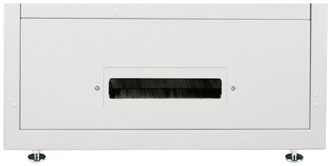 Conteg 26205096 19 Zoll Netzwerkschrank-Bürstenleiste Schwarz