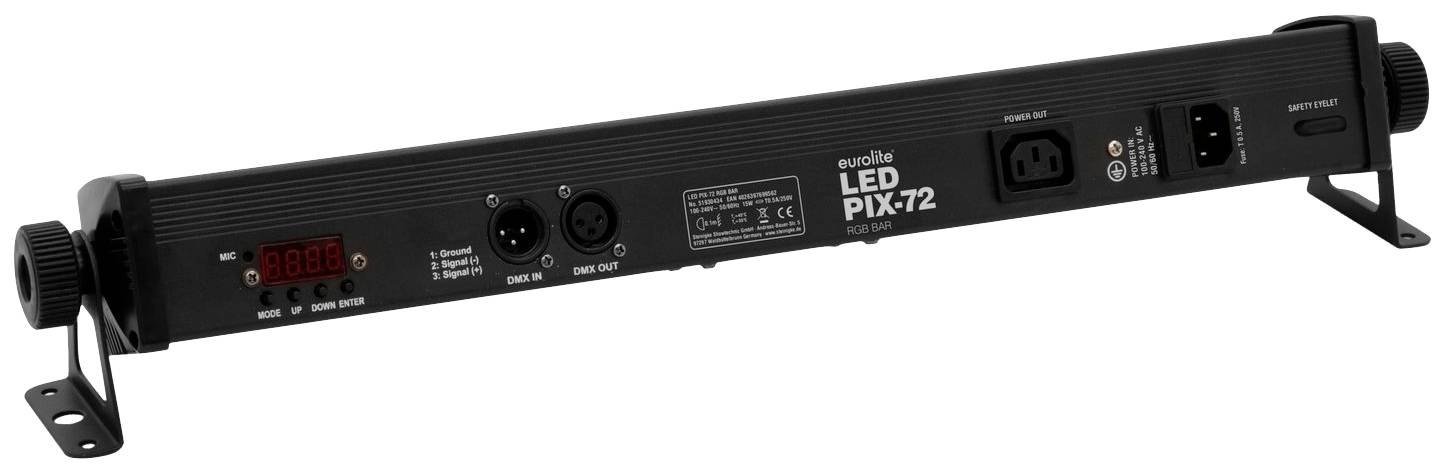 Eurolite PIX-72 LED-Bar Anzahl LEDs (Details): 72