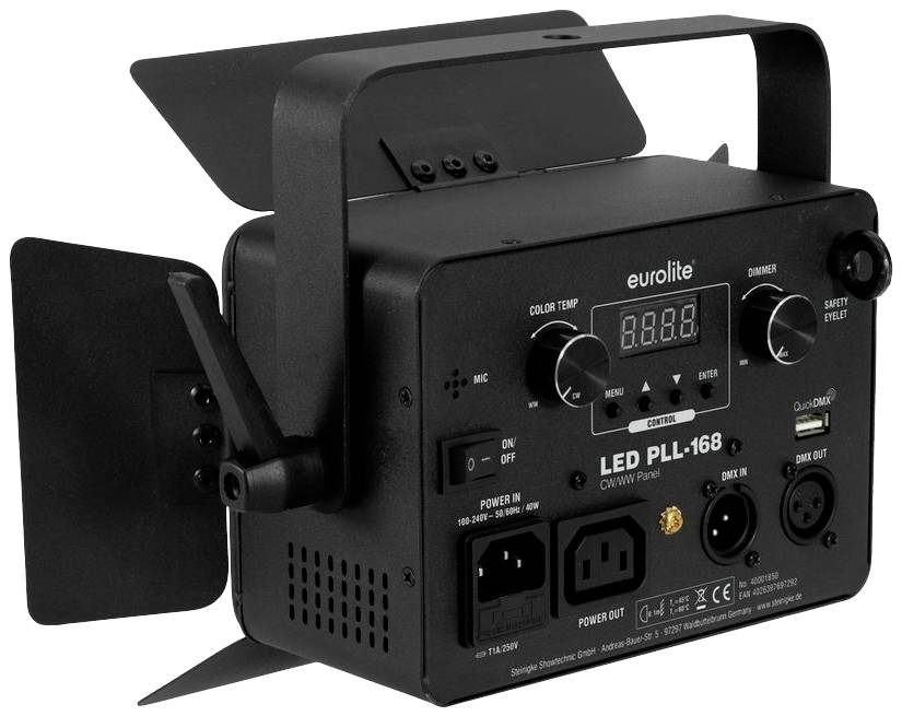 Eurolite 40001850 PLL-168 DMX LED-Effektstrahler Anzahl LEDs (Details):168 0.23W