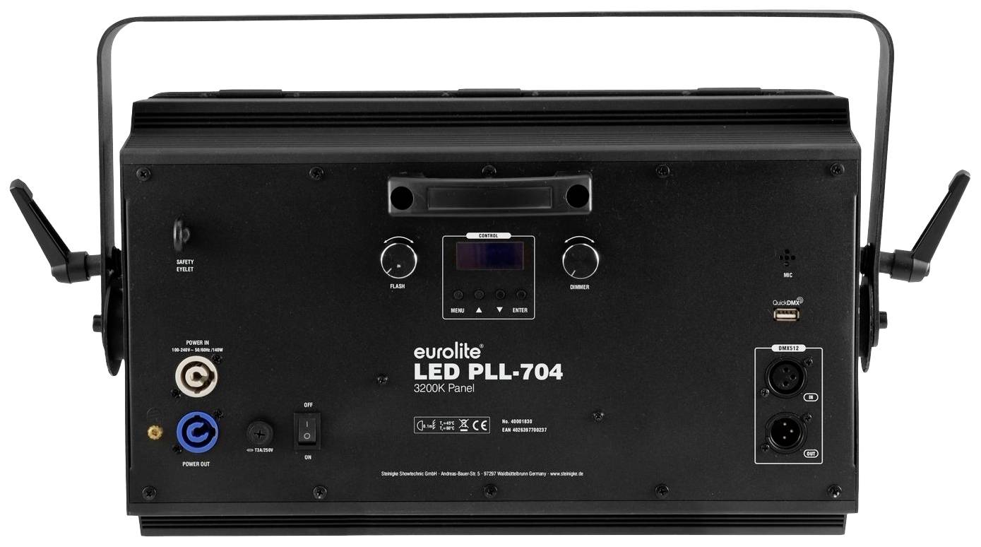 Eurolite 40001830 PLL-704 DMX LED-Effektstrahler Anzahl LEDs (Details):704 1.99W