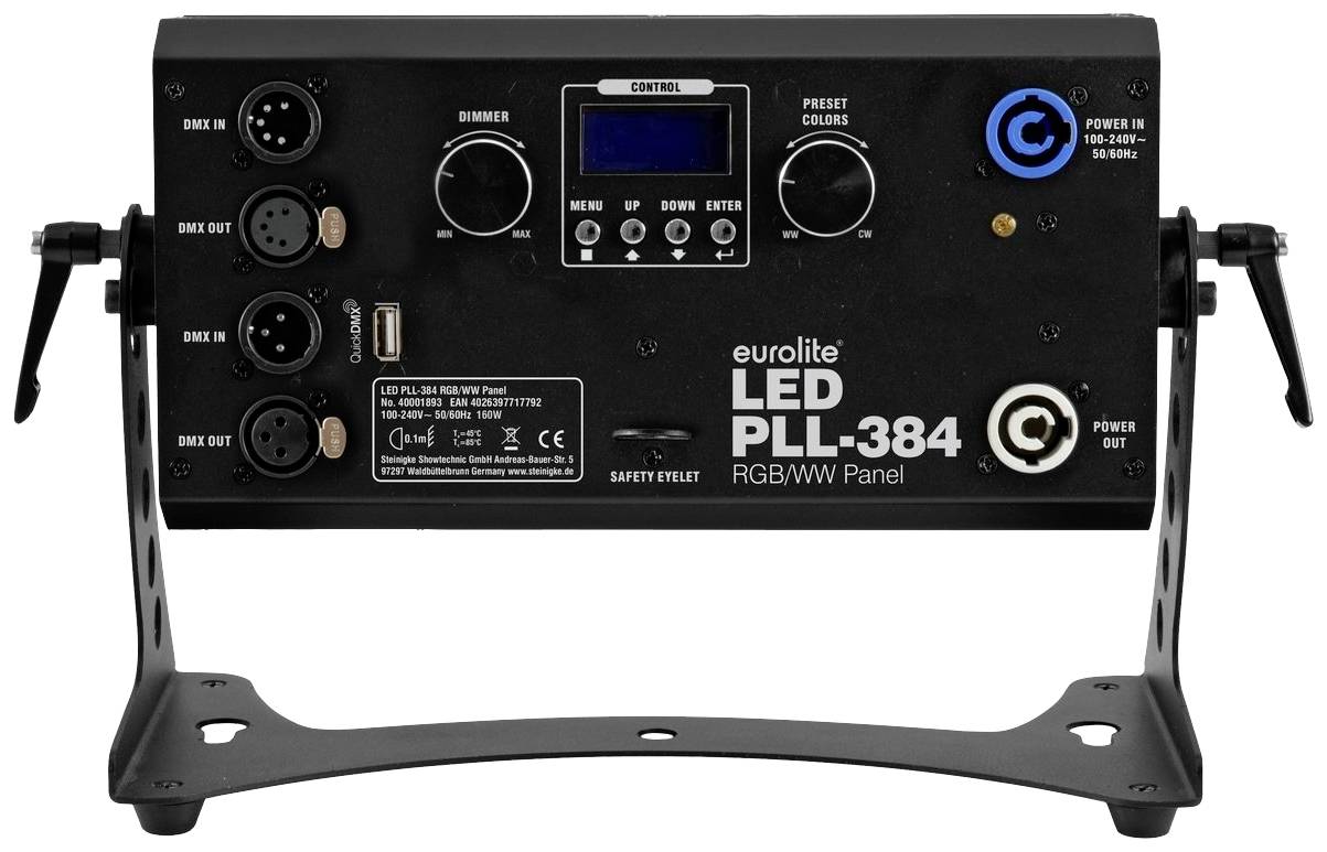 Eurolite 40001893 PLL-384 DMX LED-Effektstrahler Anzahl LEDs (Details):384 0.417W
