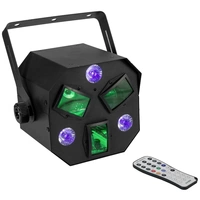 Eurolite 51918569 FE-300 DMX LED-Effektstrahler Anzahl LEDs (Details):9 2W Eurolite 51918569 FE-300 DMX LED-Effektstrahler Anzahl LEDs (Details):9 2W