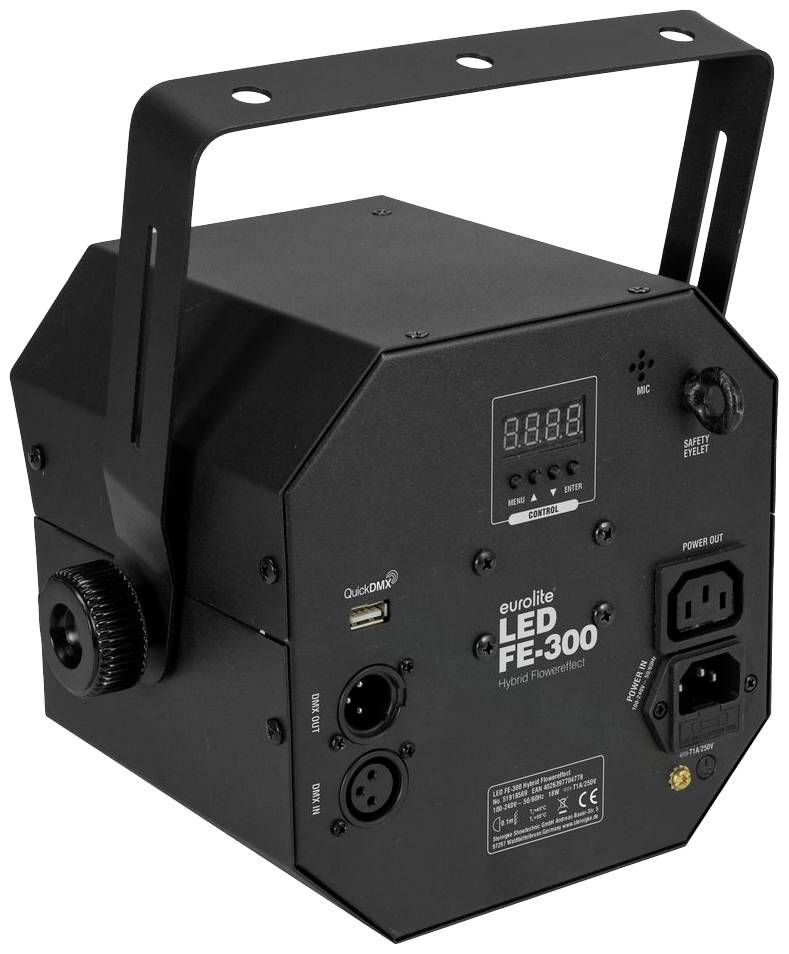 Eurolite 51918569 FE-300 DMX LED-Effektstrahler Anzahl LEDs (Details):9 2W