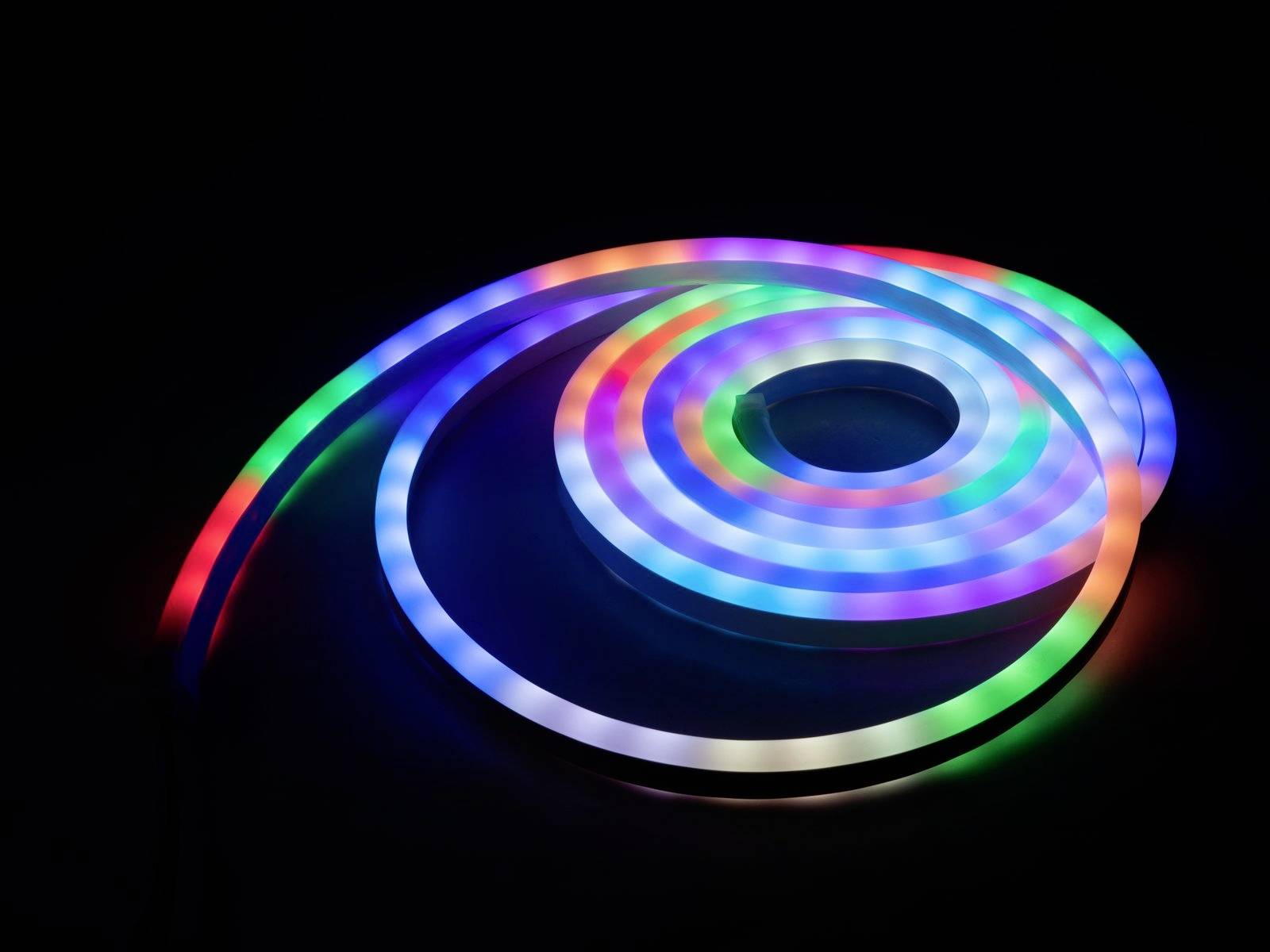 Eurolite LED LED Pixel Neon Flex 12V Lichtschlauch 5000mm RGB