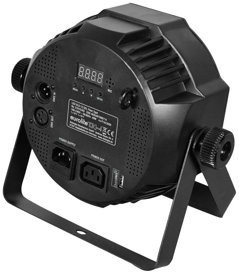 Eurolite 51915383 SLS-12 QCL DMX LED-Effektstrahler Anzahl LEDs (Details):12 8W