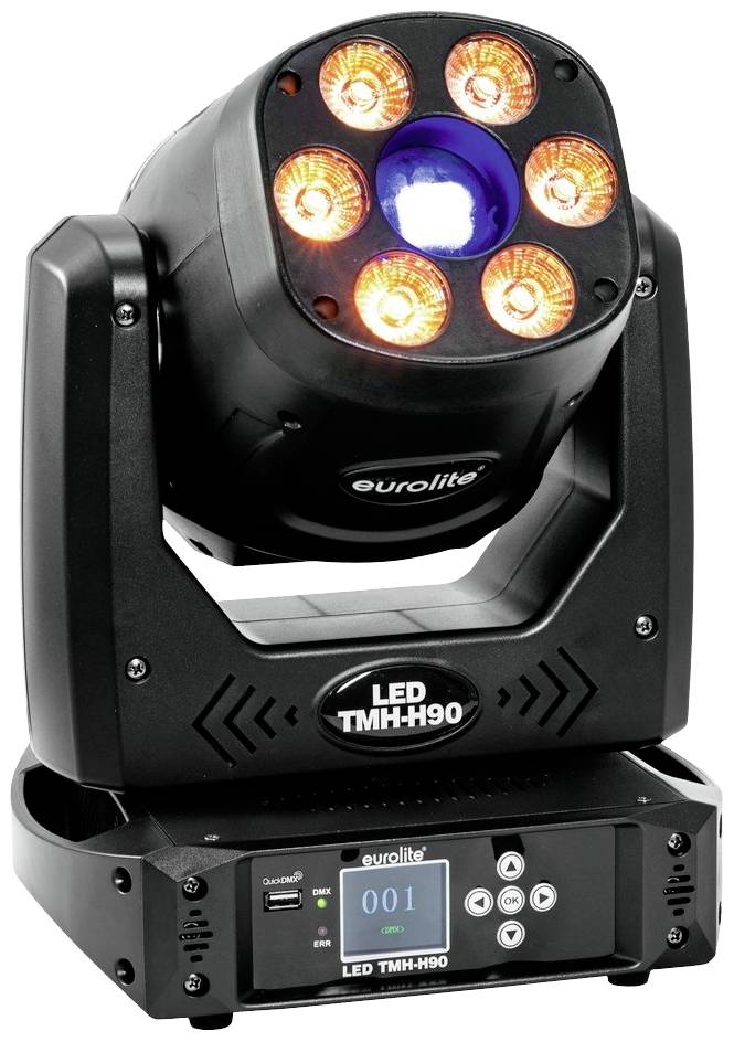 Eurolite 51786077 TMH-H90 LED-Moving Head Anzahl LEDs (Details):7