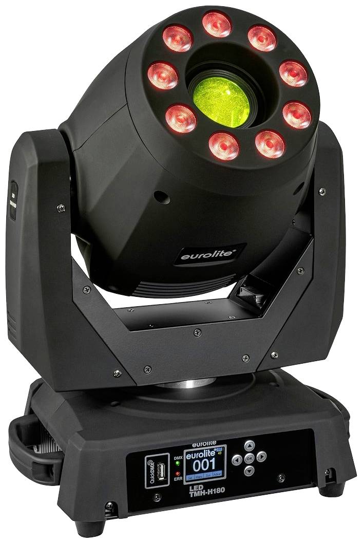 Eurolite 51786085 TMH-H180 LED-Moving Head Anzahl LEDs (Details):10