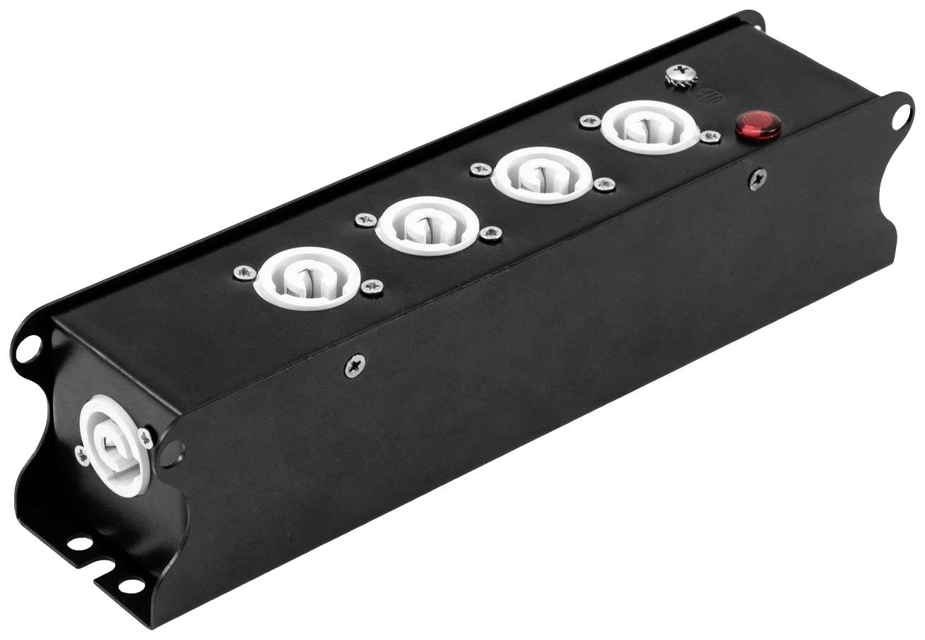 Eurolite SAB-42X Stromverteiler (L x B x H) 245 x 55 x 60mm