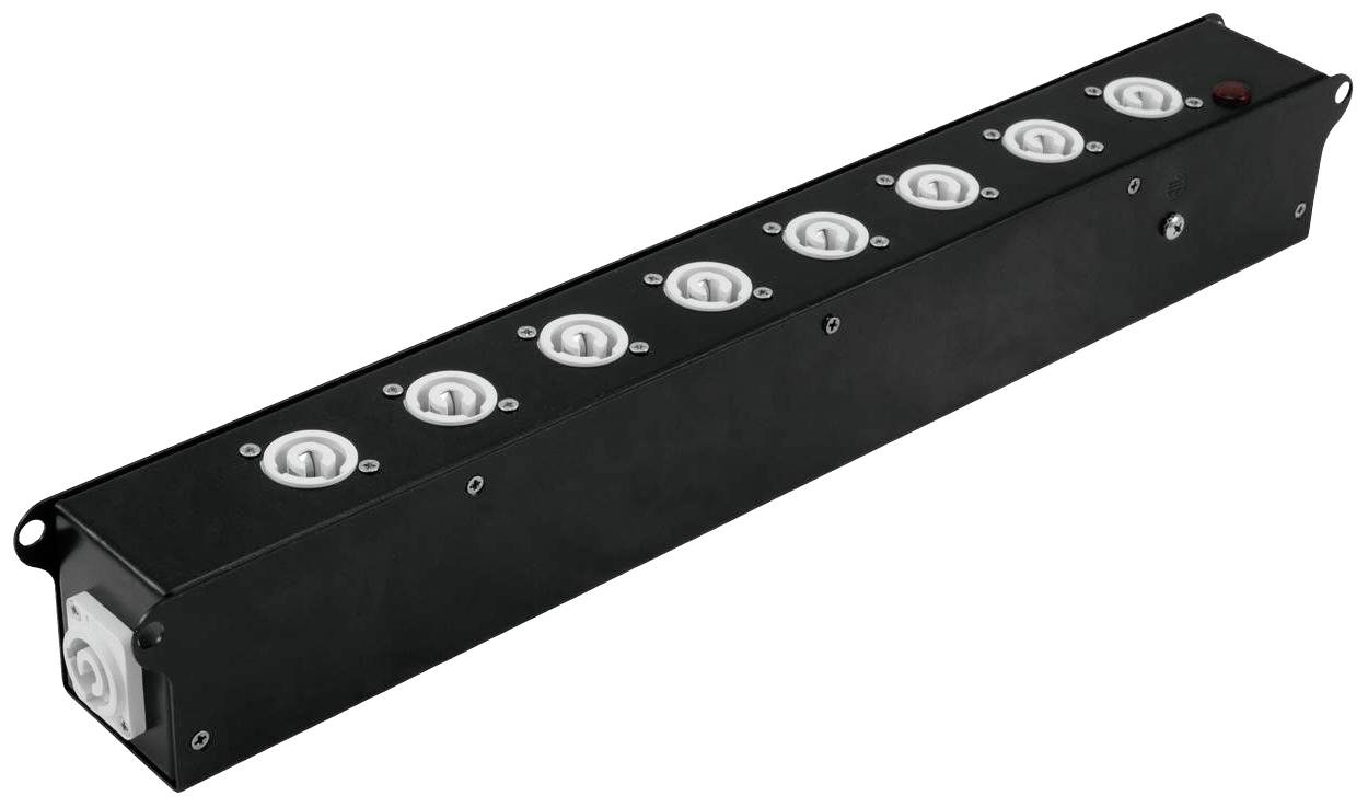 Eurolite SAB-82X Stromverteiler (L x B x H) 455 x 54 x 63mm