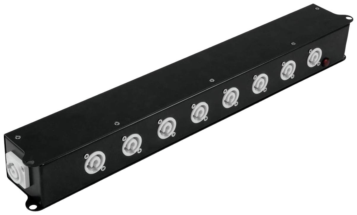 Eurolite SAB-82X Stromverteiler (L x B x H) 455 x 54 x 63mm