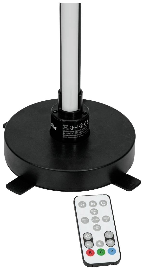 Eurolite 52500225 LED-Stehlampe LED 18W EEK: G (A - G) Schwarz