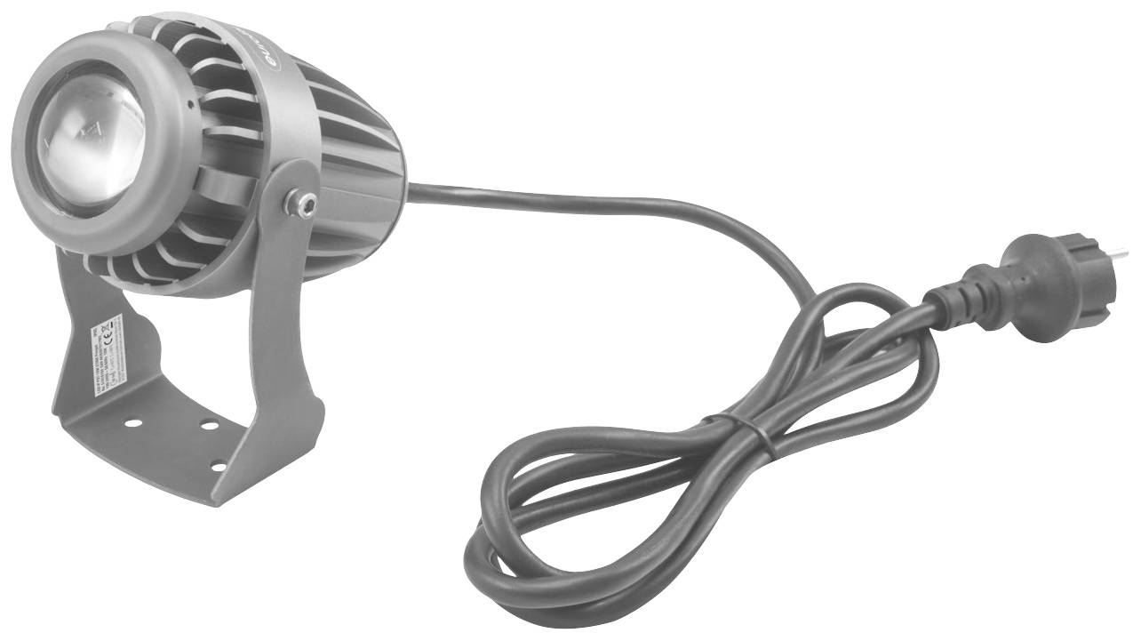 Eurolite LED IP PST-10W amber LED-Pinspot Anzahl LEDs (Details): 1 10W Schwarz