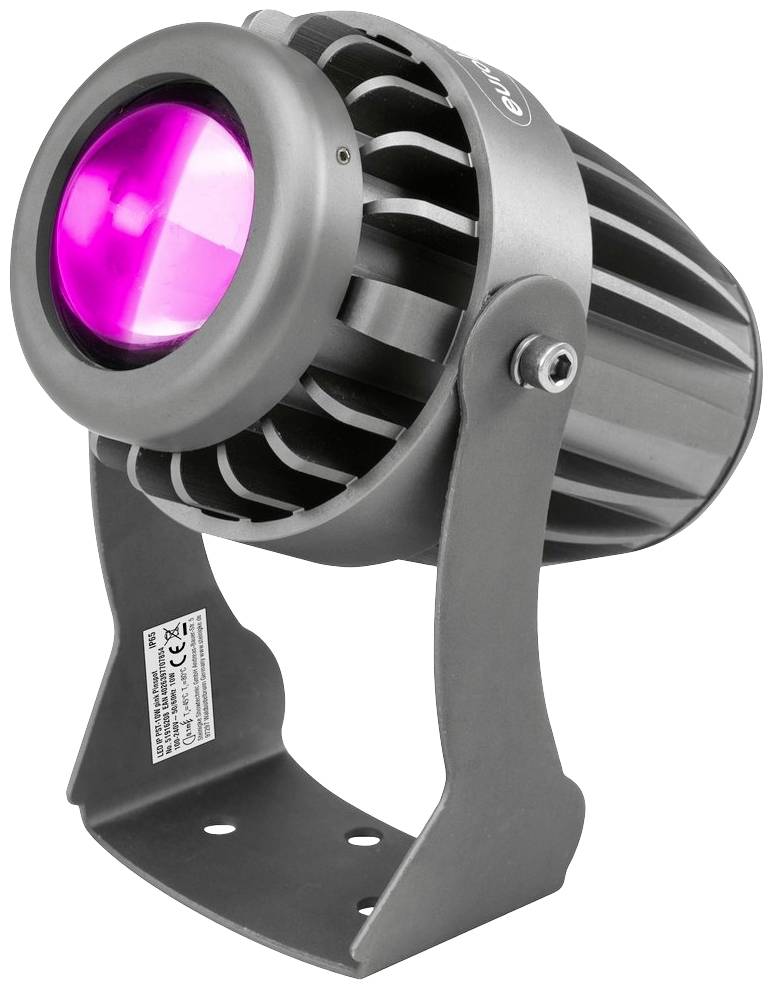 Eurolite LED IP PST-10W pink LED-Pinspot Anzahl LEDs (Details): 1 10W Schwarz