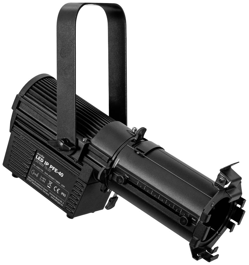 Eurolite LED-Pinspot LED IP PFE-40 CW/WW 15-30° Warmweiß bis Kaltweiß 30W Dimmbar