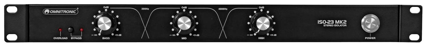 Omnitronic ISO-23 MK2 Stereo-Line-Isolator