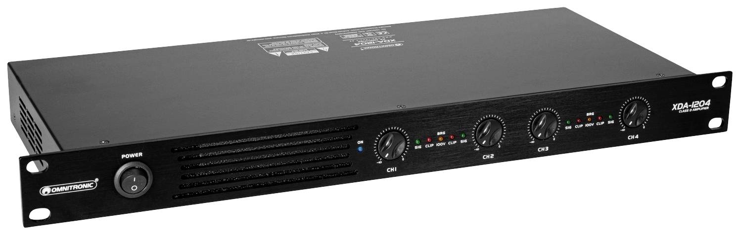Omnitronic XDA-1204 PA Verstärker