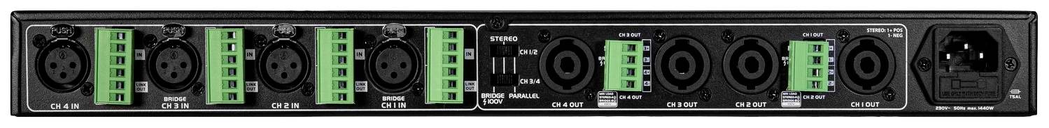 Omnitronic XDA-1204 PA Verstärker