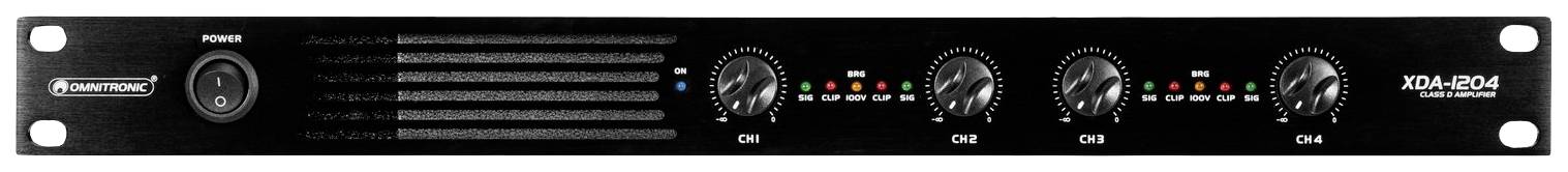 Omnitronic XDA-1204 PA Verstärker