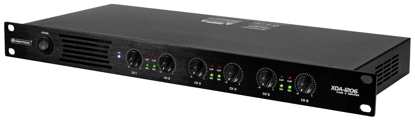 Omnitronic XDA-1206 PA Verstärker