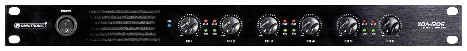 Omnitronic XDA-1206 PA Verstärker