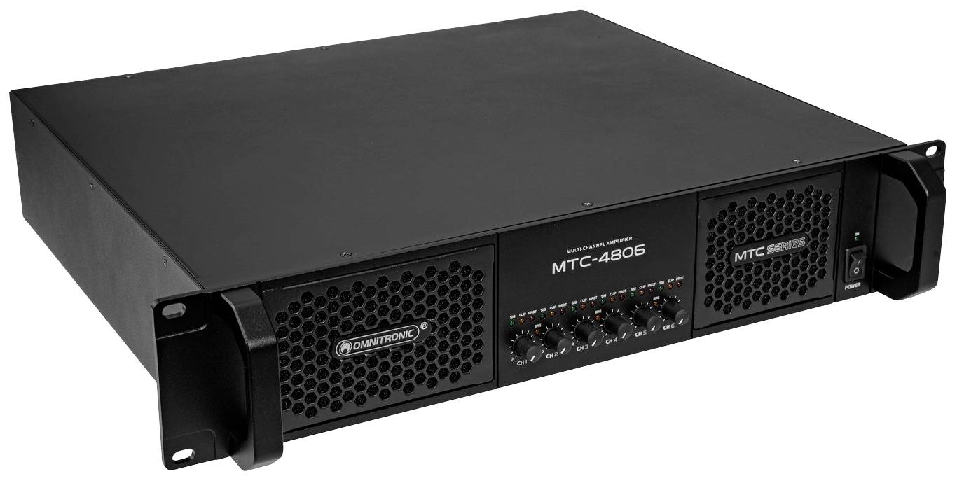 Omnitronic MTC-4806 PA Verstärker