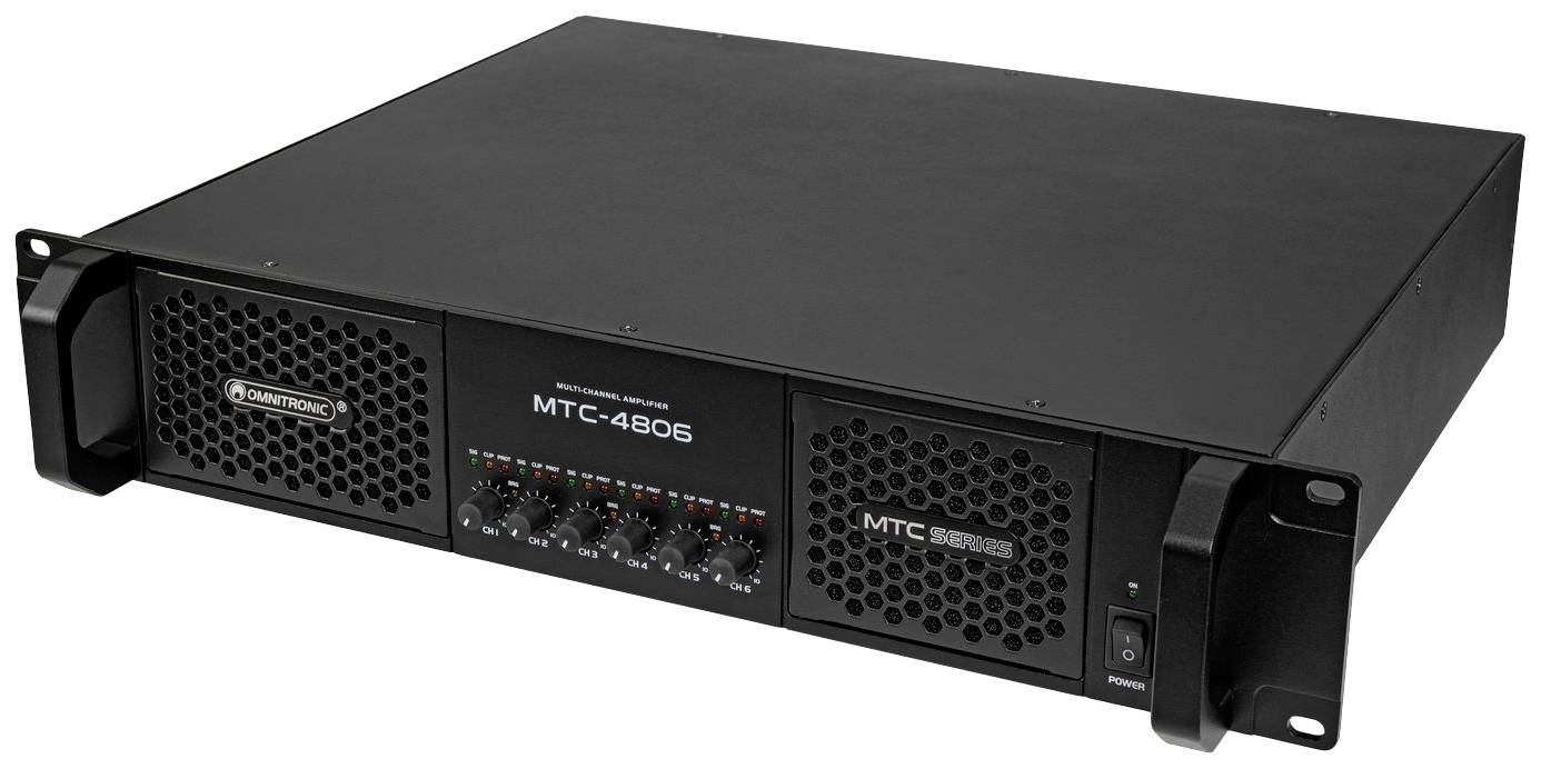 Omnitronic MTC-4806 PA Verstärker