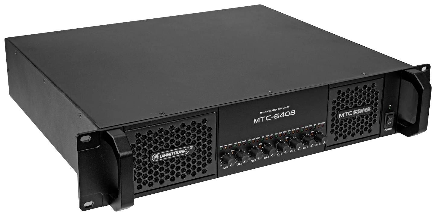 Omnitronic MTC-6408 PA Verstärker