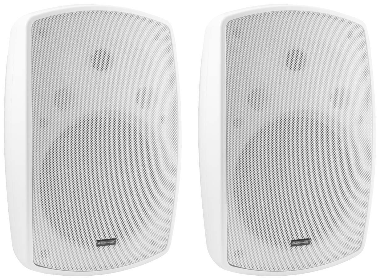 Omnitronic OD-8T On-Wall-Lautsprecher 120W 30Hz - 20000Hz 2St.