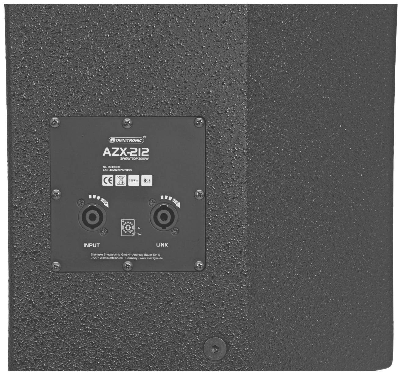 Omnitronic AZX-212 Passiver PA Lautsprecher 30cm 12 Zoll 1St.