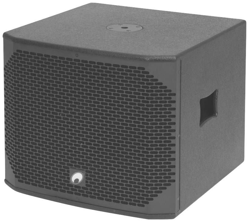 Omnitronic AZX-115 Passiver PA Subwoofer 38cm 15 Zoll 1St.
