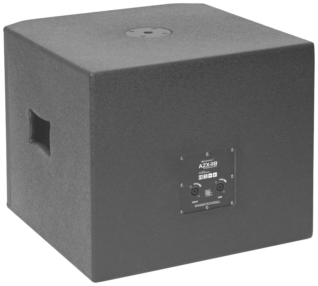 Omnitronic AZX-118 Passiver PA Subwoofer 46 cm 18 Zoll 1 St.