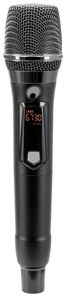 Omnitronic FAS Hand Sprach-Mikrofon Übertragungsart (Details):Funk Funk Schwarz