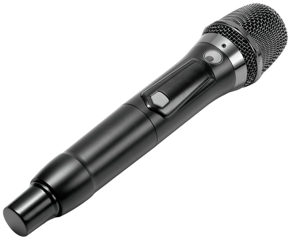 Omnitronic FAS Hand Sprach-Mikrofon Übertragungsart (Details):Funk Funk Schwarz