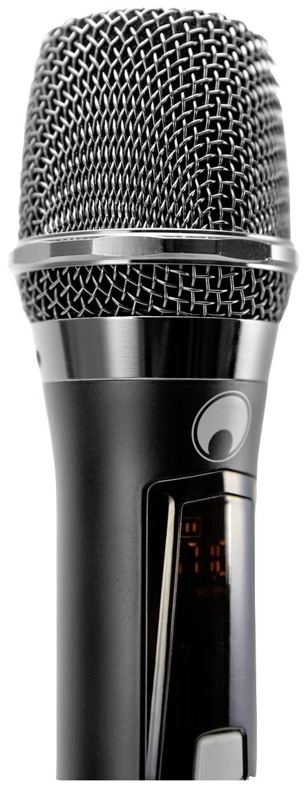 Omnitronic FAS Hand Sprach-Mikrofon Übertragungsart (Details):Funk Funk Schwarz